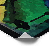 Ik kan een regenboog zingen poster (Hoek)