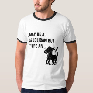 IK KAN EEN REPUBLIEK ZIJN, MAAR JE BENT EEN T-SHIRT