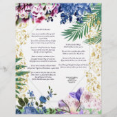 Ik kan een speciaal papier voor berggedicht verpla (Achterkant)