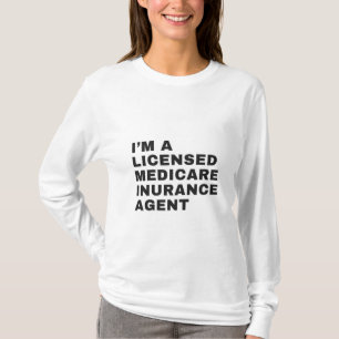 IK KAN EEN VERGUNNING VOOR EEN VERZEKERINGSINSTELL T-SHIRT