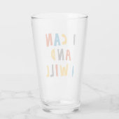 Ik kan en ik zal glas (Achterkant)