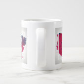 Ik kan en ik zal grote koffiekop (Achterkant)