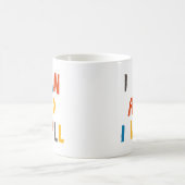 Ik kan en ik zal koffiemok (Center)