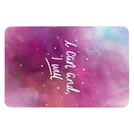 Ik kan en ik zal magneet (Horizontaal)