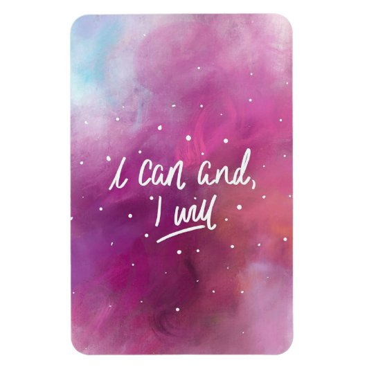 Ik kan en ik zal magneet (Verticaal)