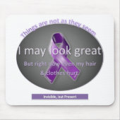 Ik kan er perfect uitzien muismat (Voorkant)