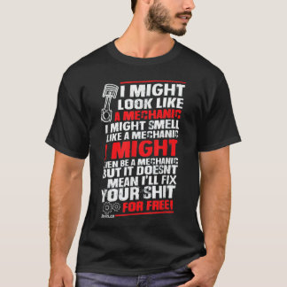IK KAN ERUIT ZIEN ALS EEN MECHANISCHE JDM T-SHIRT
