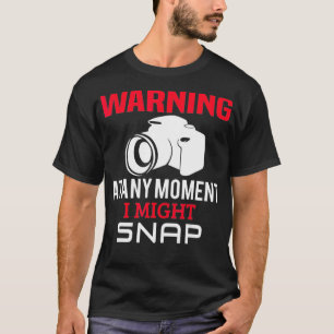 Ik kan Funny Fotografie fotografie camera T-shirt