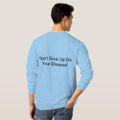 Ik kan, geef het niet op t-shirt (Achterkant volledig)