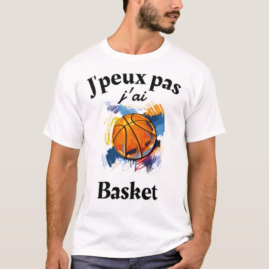 Ik kan geen basketbal T-shirt hebben (Voorkant)