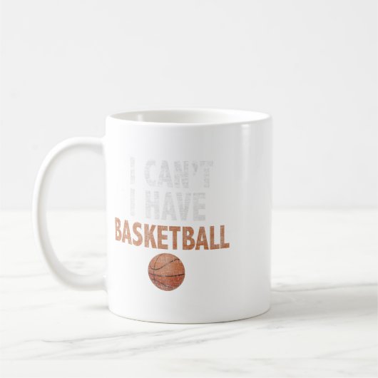 Ik kan geen Bysketbyll oefenen T-shirt Koffiemok (Links)