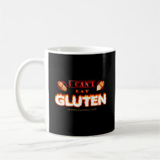 Ik kan geen gluten eten, het doet mijn buik pijn koffiemok