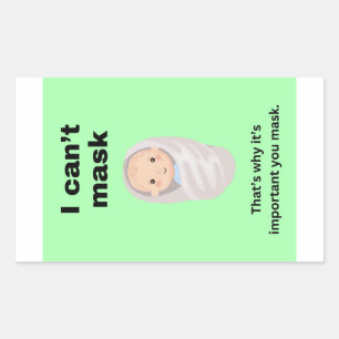 Ik kan geen grote papieren stickers maskeren