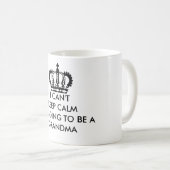 Ik kan geen kalm houden, oma Mok (Voorkant rechts)