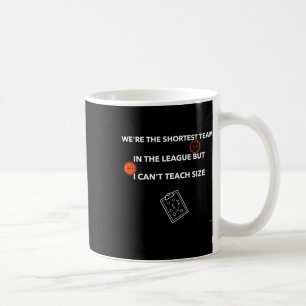 Ik kan geen maat leren - Basketbal Quote Koffiemok