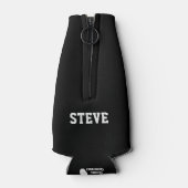 Ik kan geen mensen die ik buiten ga jagen. flesjeskoeler (Achterkant)