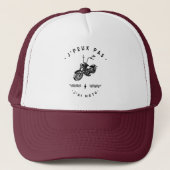 Ik kan geen motor hebben trucker pet (Voorkant)
