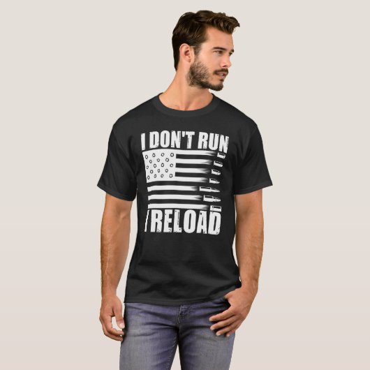 Ik kan geen Pistolen vervangen door Amerikaanse vl T-shirt (Voorkant volledig)
