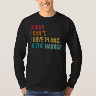 Ik kan geen plannen hebben in de auto van meisjes t-shirt