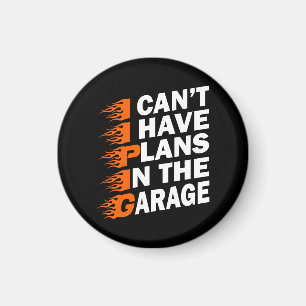 Ik kan geen plannen hebben in de garage monteur li magneet