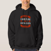 Ik kan geen plannen hebben mentale gezondheid coac hoodie (Voorkant)