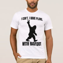 Ik kan geen plannen hebben met Bigfoot