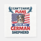 Ik kan geen plannen hebben met mijn Duitse herder Servet (Voorkant)