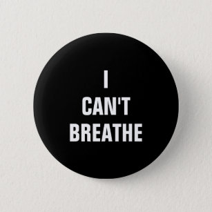 Ik kan geen speld ademen ronde button 5,7 cm