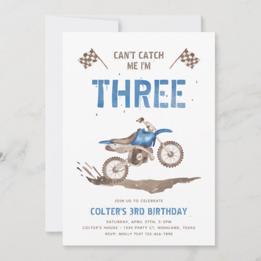 Ik kan geen uitnodiging voor Dirt Bike vangen (Voorkant)