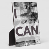 Ik kan grijze stenen rock fotoplaat (Zijkant)