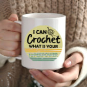 Ik kan haken wat jouw superkracht is mok