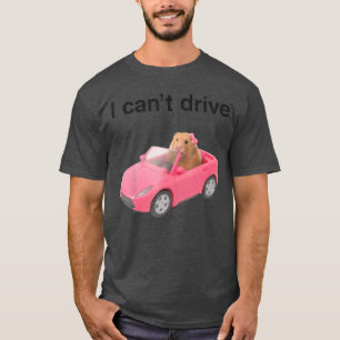 ik Kan Hamster Niet Besturen Grappige Meme Rat Lie T-shirt