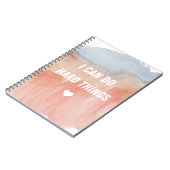 Ik kan hard Dingen Notitieboek doen (Linkerzijde)