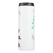 Ik kan harde dingen doen (heldere boom van het lev thermosbeker (Achterkant)