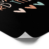 Ik kan harde dingen doen, leraar terug naar school poster (Hoek)