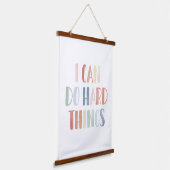 Ik kan harde dingen doen, zenuwcel.. hangend wandkleed (Gebogen)