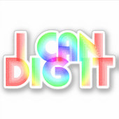 Ik kan hem dig maken sticker (Voorkant)