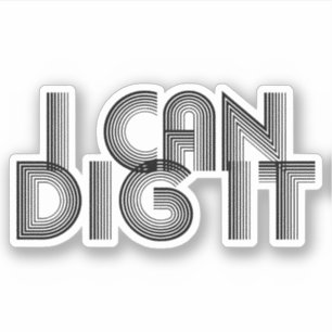 Ik kan hem dig maken sticker