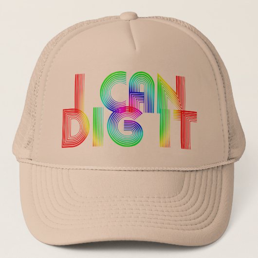 Ik kan hem dig maken trucker pet (Voorkant)