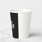 Ik Kan Het Aan" 8oz Papieren Bekers (Links)