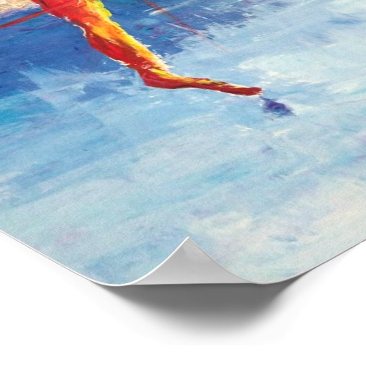 "Ik kan het als ik wil" Poster (Hoek)