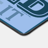 Ik Kan Het Bouwen Bureaumat (Blauw) (Hoek)