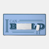 Ik Kan Het Bouwen Bureaumat (Blauw) (Keyboard & Muis)