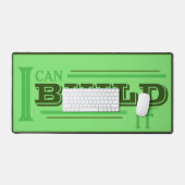 Ik Kan Het Bouwen Bureaumat (Groen) (Keyboard & Muis)