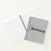 Ik Kan Het Bouwen (Grijs) Planner/ Notitieboek (Binnen)