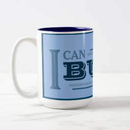 Ik Kan Het Bouwen Koffiemok (Blauw) Tweekleurige Koffiemok
