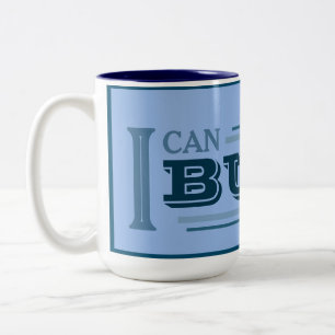 Ik Kan Het Bouwen Koffiemok (Blauw) Tweekleurige Koffiemok