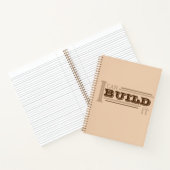 Ik Kan Het Bouwen (Tan) Planner/ Notitieboek (Binnen)