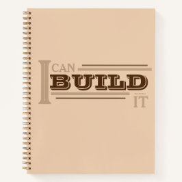 Ik Kan Het Bouwen (Tan) Planner/ Notitieboek