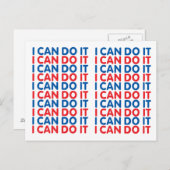 Ik kan het Briefkaart doen (Voorkant / Achterkant)